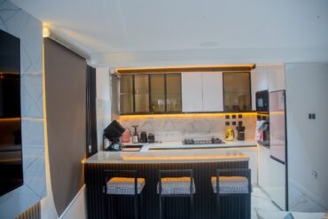 The Mercedes-Benz dealership landmark on the Lekki expressway near our Premium Serviced Short Let Apartments.